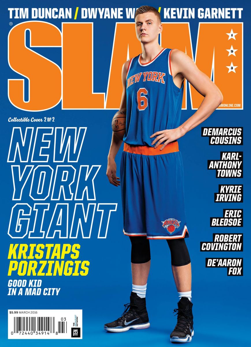 SLAM Magazine Kristaps cover