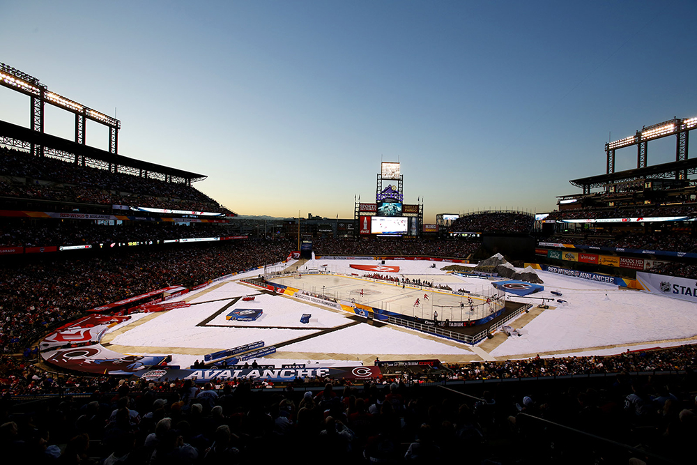2016 NHL Stadium Series environmental activation by Infinite Scale