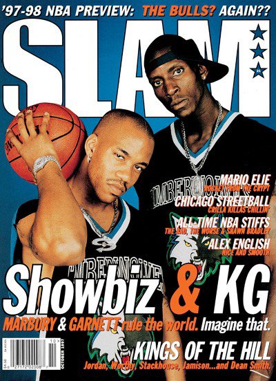 SLAM Magazine KG and Starbury cover
