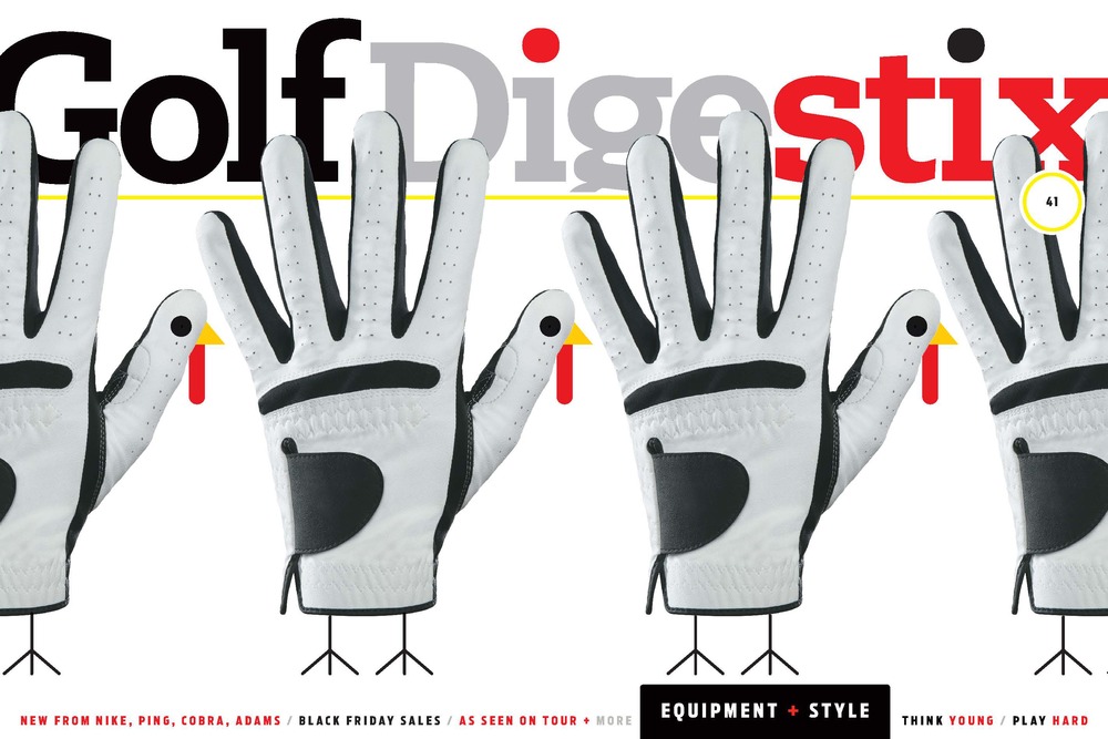 Golf Digestix art direction by Tim Oliver