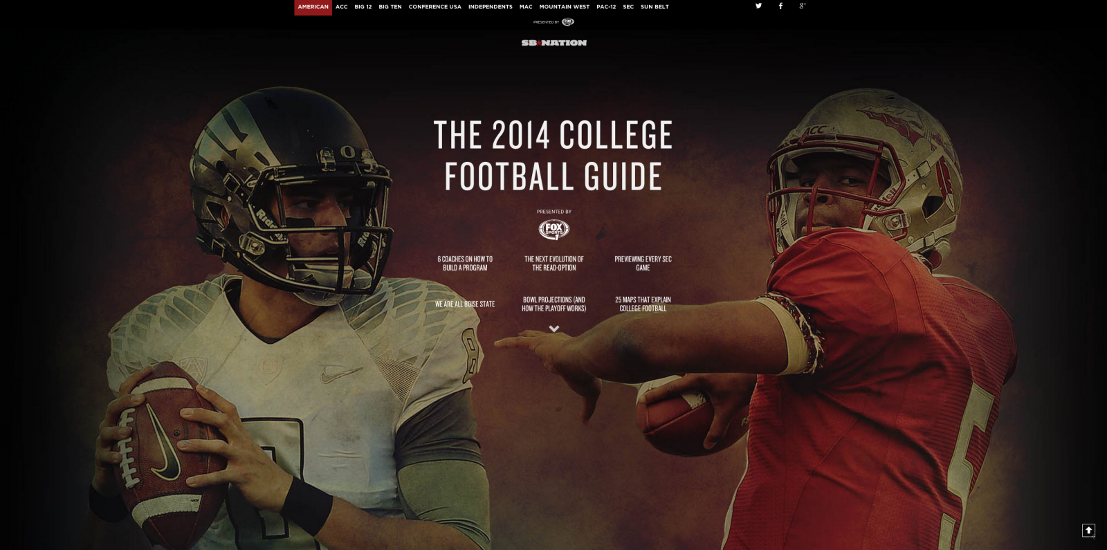 SB Nation's College Football guide
