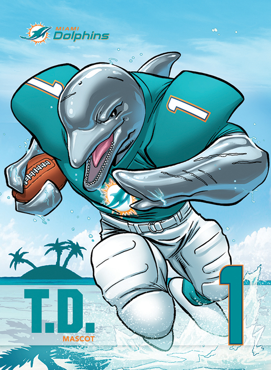 Miami Dolphins and Marvel collaboration