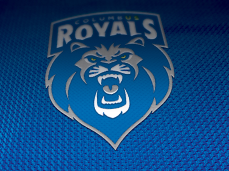 Columbus Royals sports logo by Kris Bazen