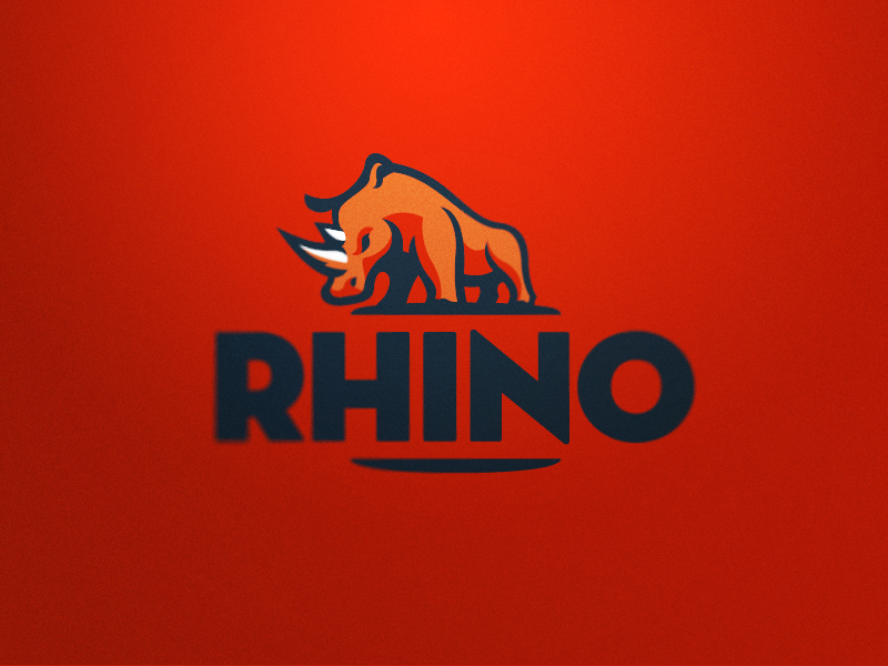 Rhino logo by Fraser Davidson