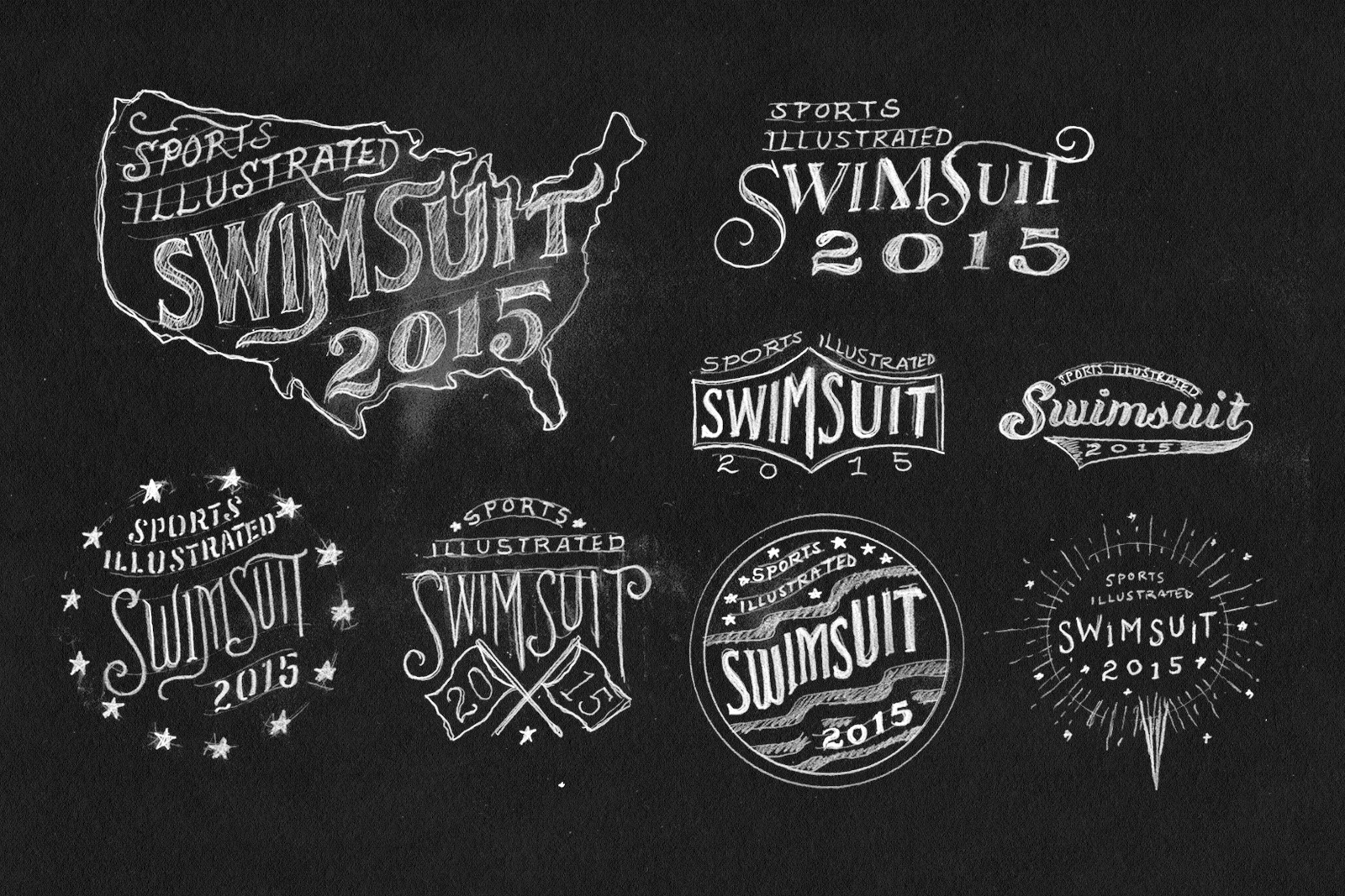 sports illustrated 2015 swimsuit edition logos by jon contino