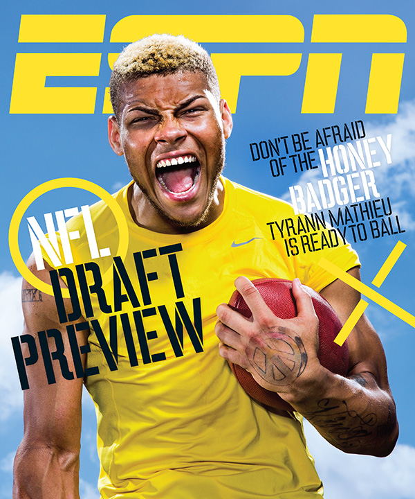 ESPN the Magazine Honey Badger cover