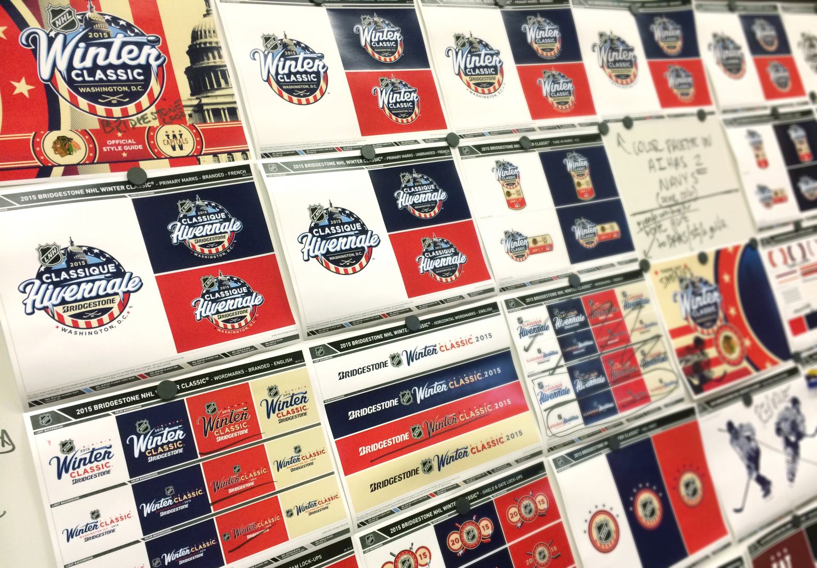 nhl winter classic style guide wall