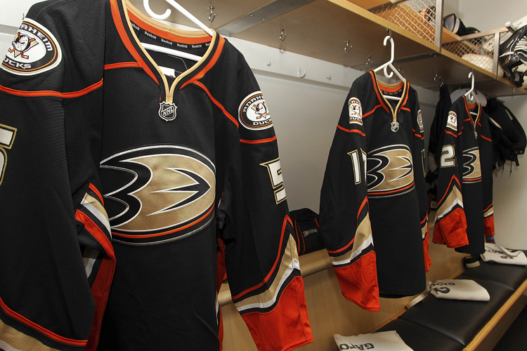 anaheim ducks jersey design