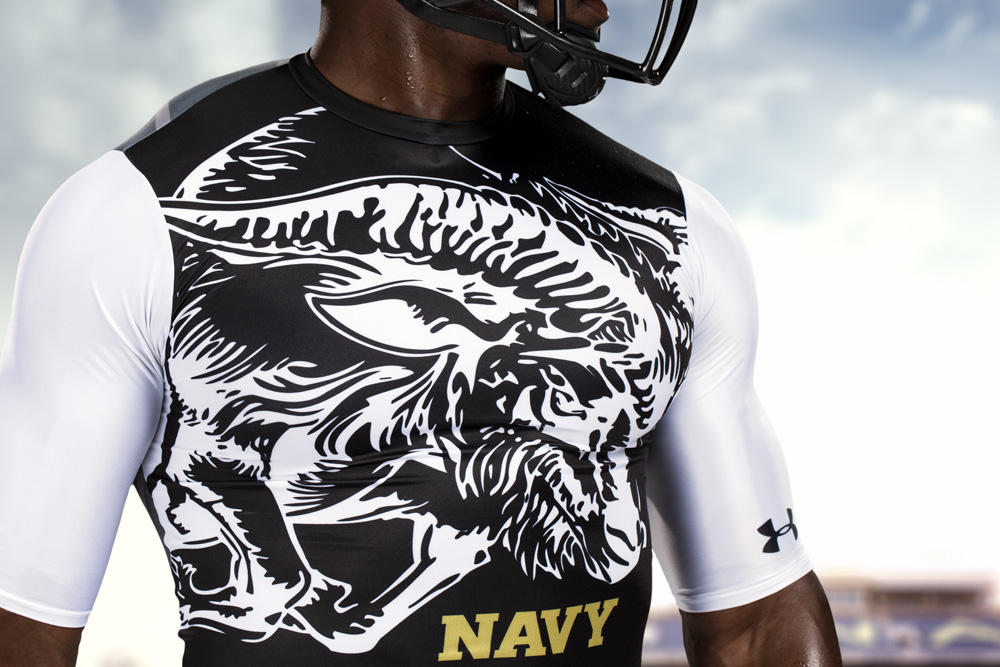 Navy football bottom layer