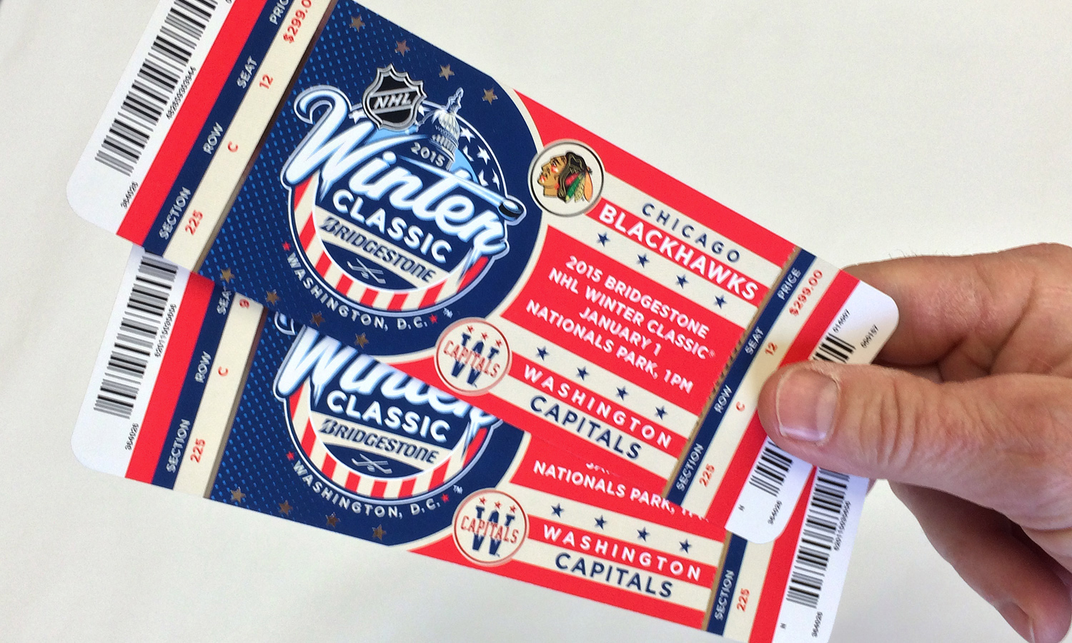 nhl winter classic ticket designs by fanbrandz