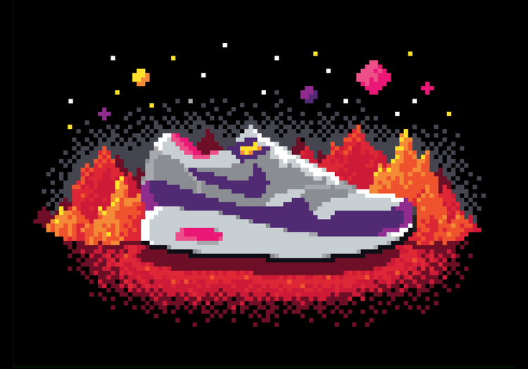 Nike Airmax pixel t-shirt by Matt Stevens