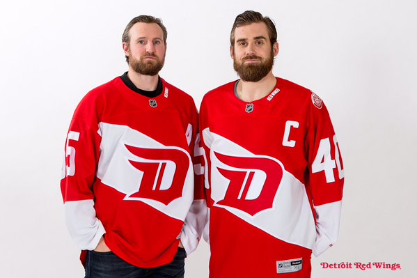 Detroit Redwings Stadium Series Uniforms by Eric Bodamer