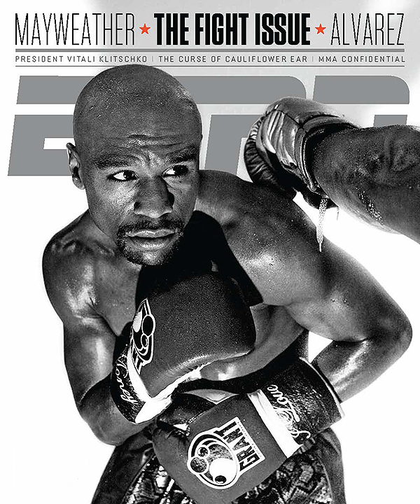 ESPN the Magazine Floyd Mayweather cover