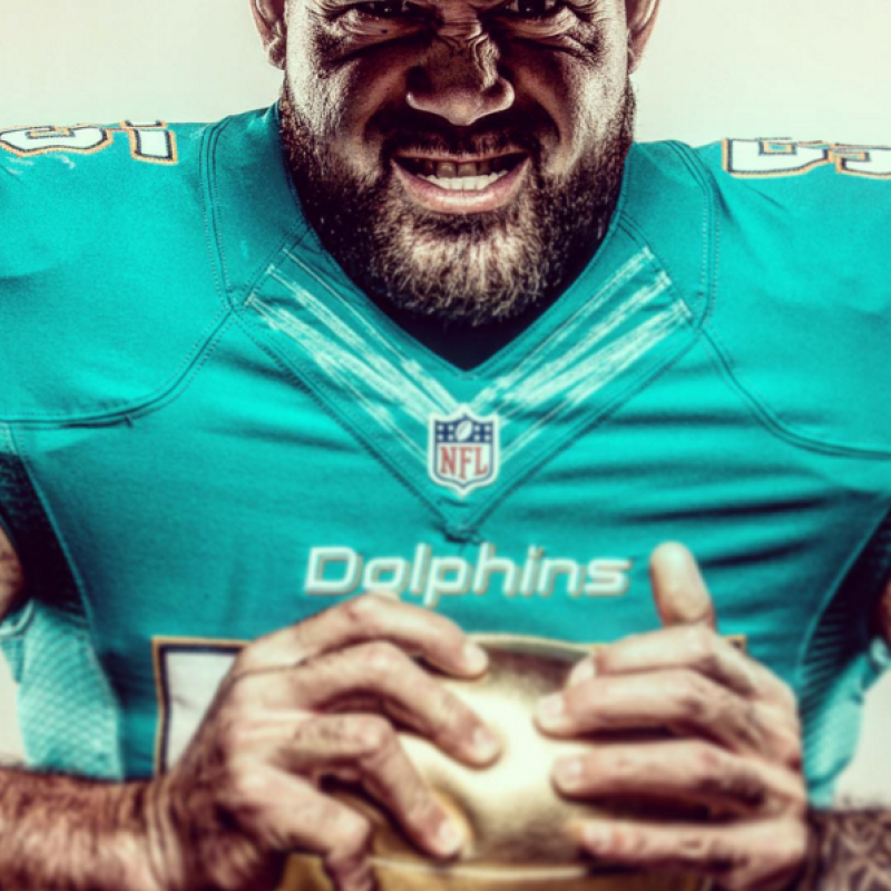 Miami Dolphins Instagram images by Jon Willey