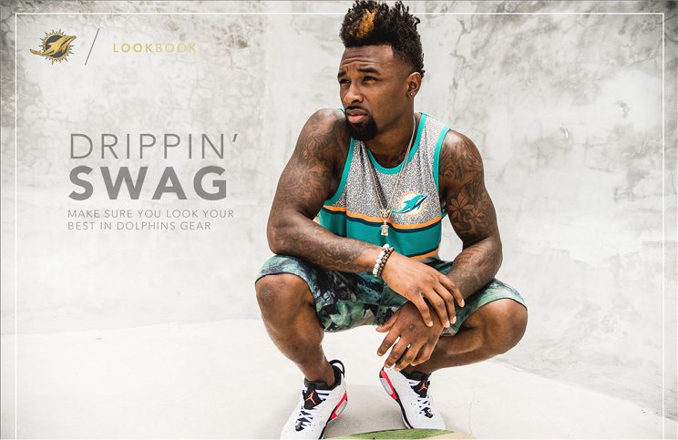 Miami Dolphins Lookbook by Surf Melendez and team