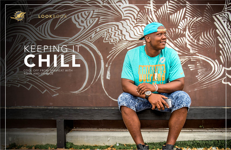 Miami Dolphins Lookbook by Surf Melendez and team