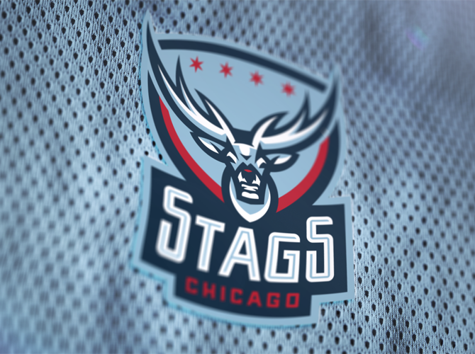 Stags mesh logo by Fraser Davidson