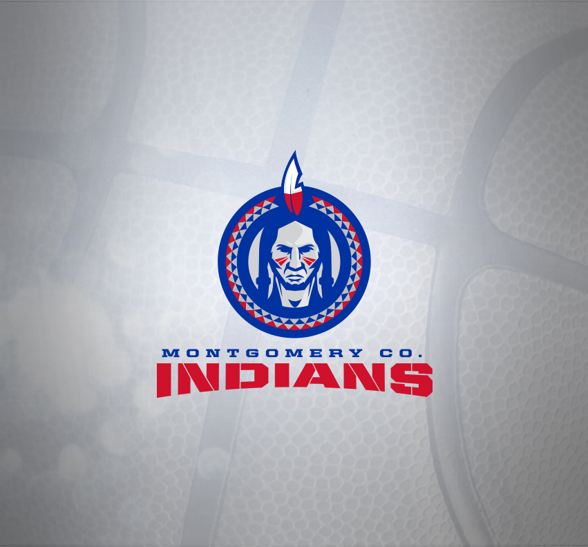 Montgomery Co. Indians rebrand by Adam Martin