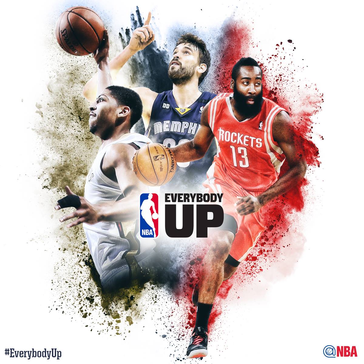NBA Everywhere Instagram artwork for the NBA