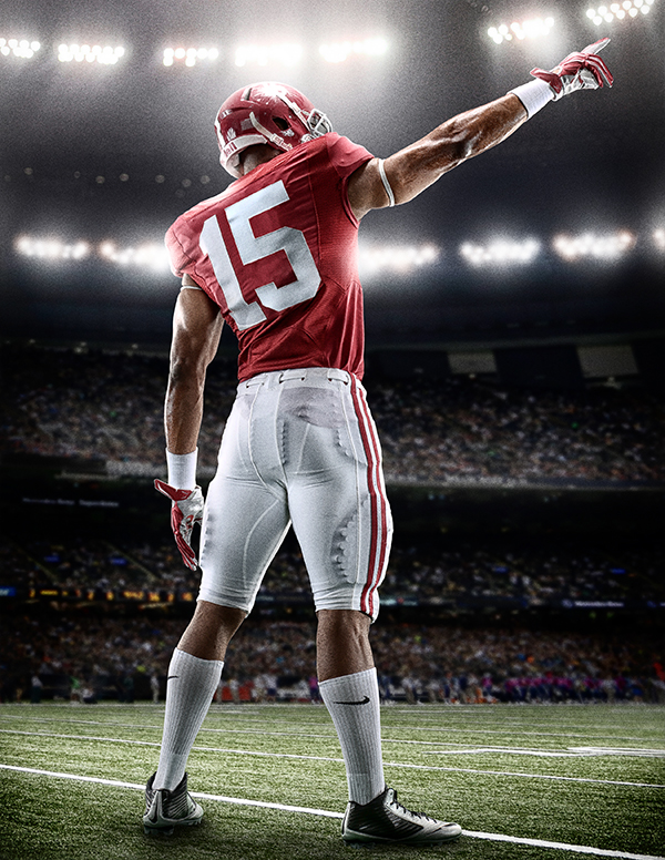 Alabama football photography by Matt Lange