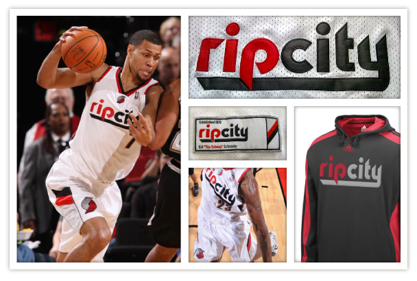 Portland Trailblazers Rip City brand