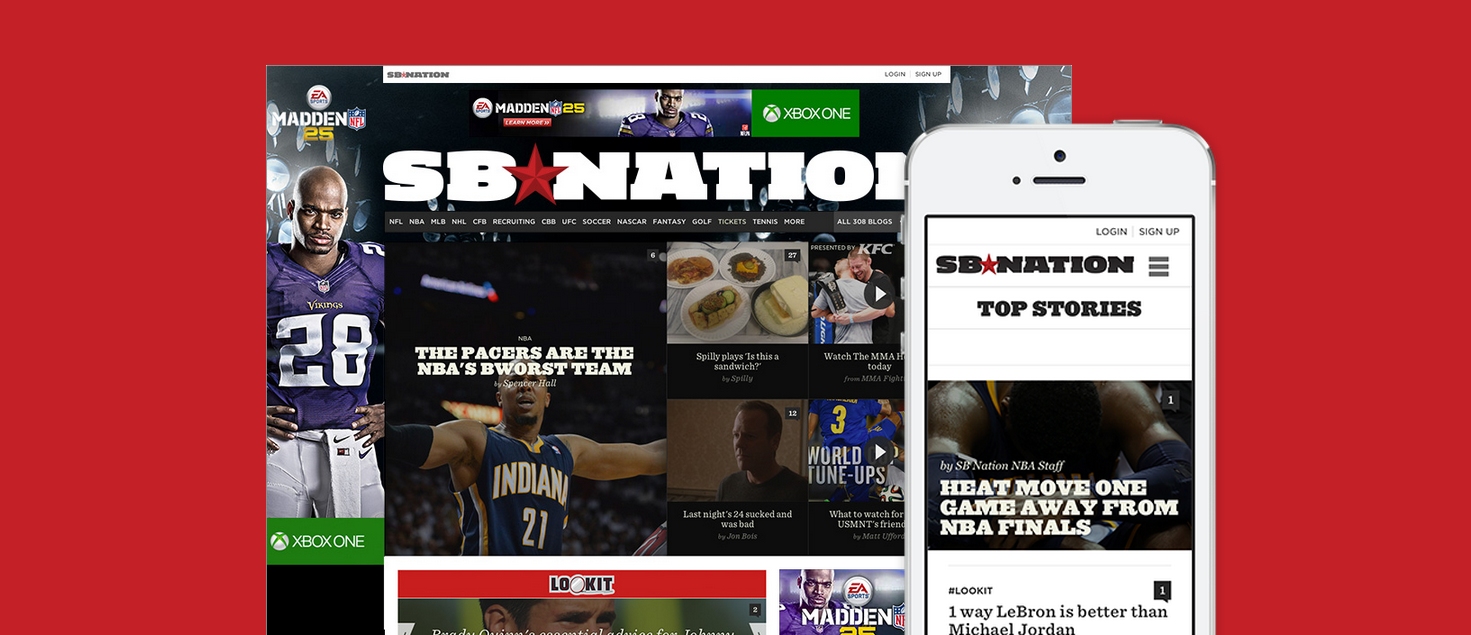 SB Nation redesign