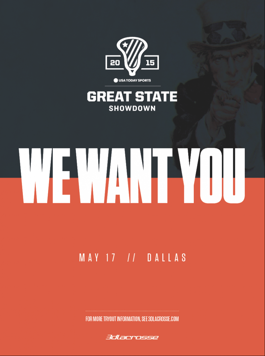 3d Lacrosse Great State Showdown ad