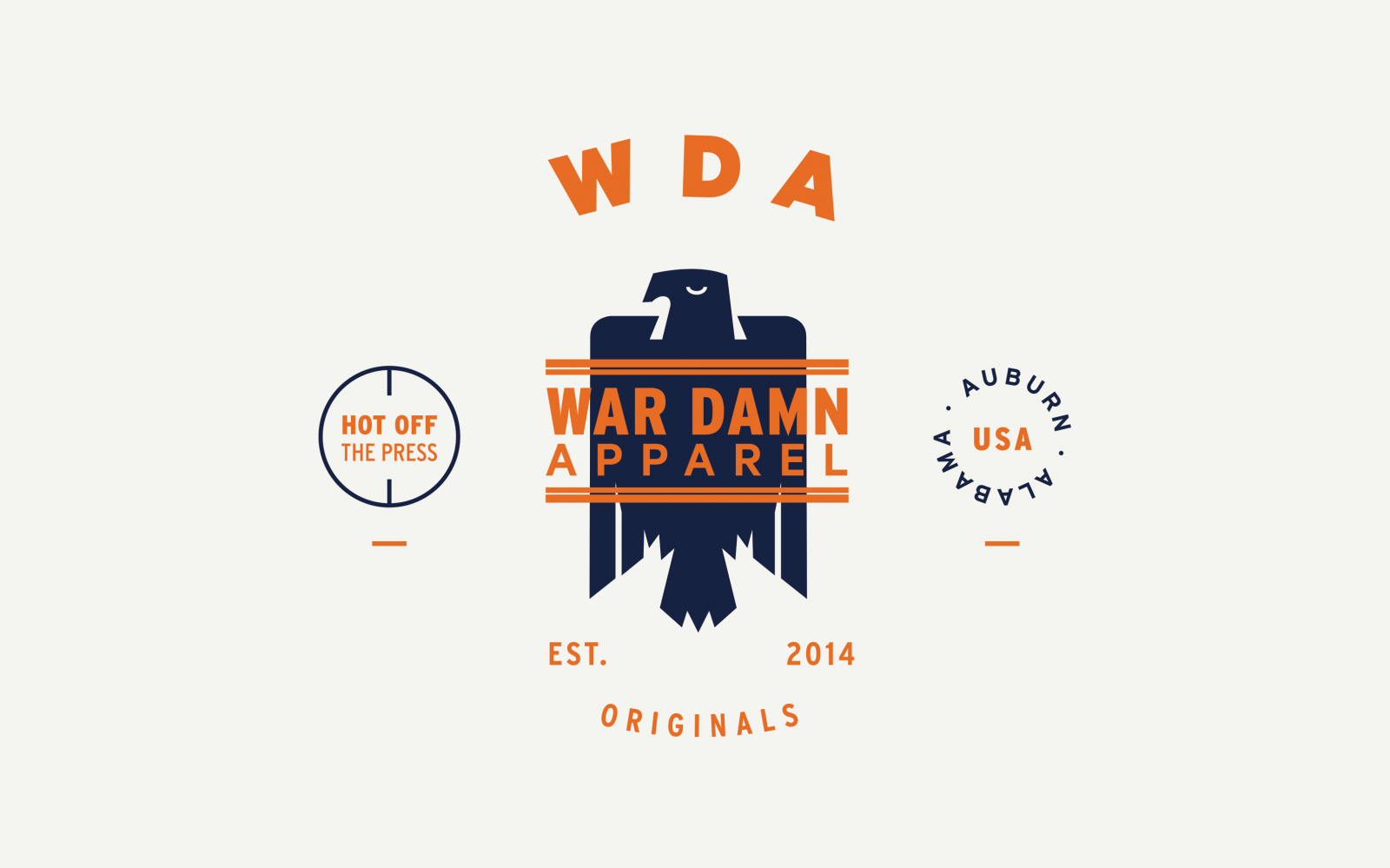 war damn apparel branding by bethany heck