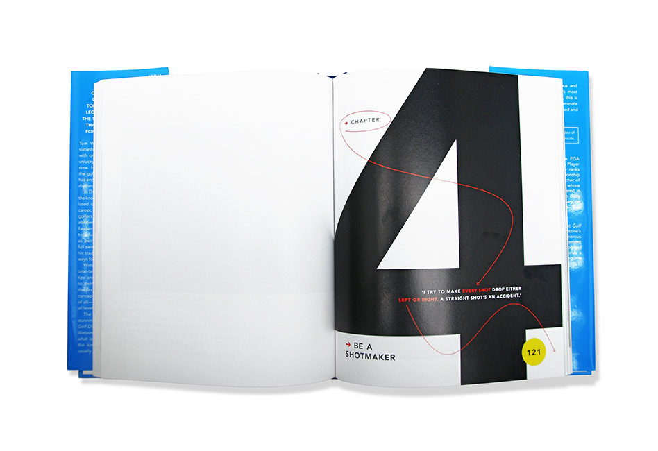 Tom Watson book spread by Tim Oliver