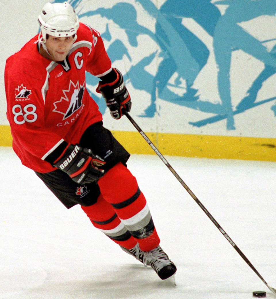 Eric Lindros Nike Hockey uniform by Eric Bodamer