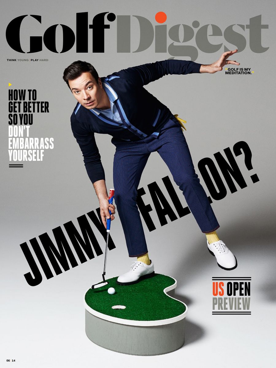 Golf Digest Jimmy Fallon cover