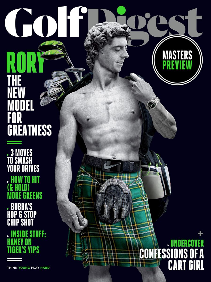 Golf Digest Rory Mclroy 2015 Masters Preview cover
