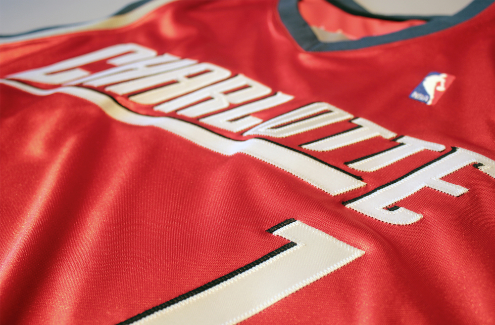 Charlotte Bobcats NBA uniform by Gameplan Creative