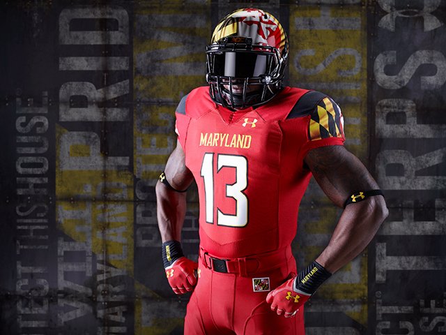 Maryland football state flag uniforms