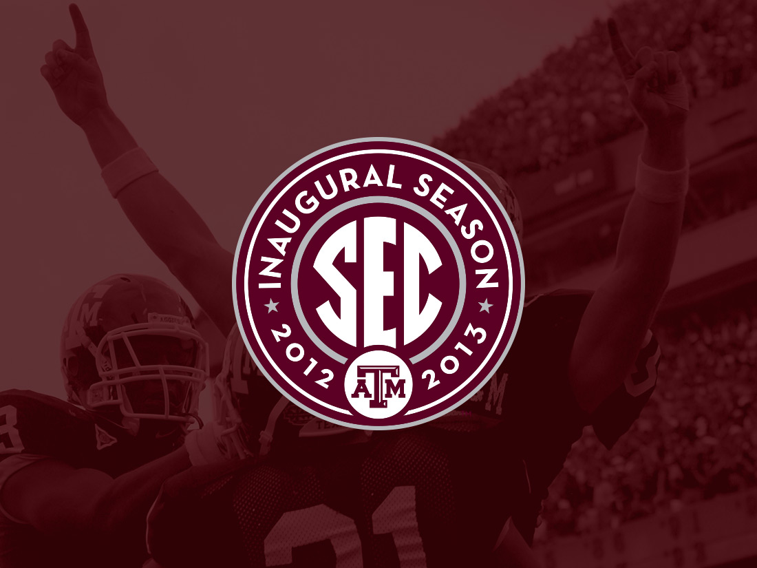 Texas A&M Inaugural SEC Season Logo by TJ Harley