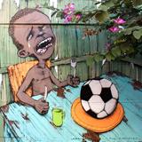 Brazilian Street Artist's Mural Raises Questions About Our Sports-Over-Poverty Culture